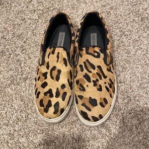 Cheetah textured Steve Madden shoes